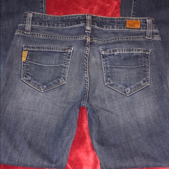 PAIGE Skyline Boot Jeans in EUC - Picture 2 of 8